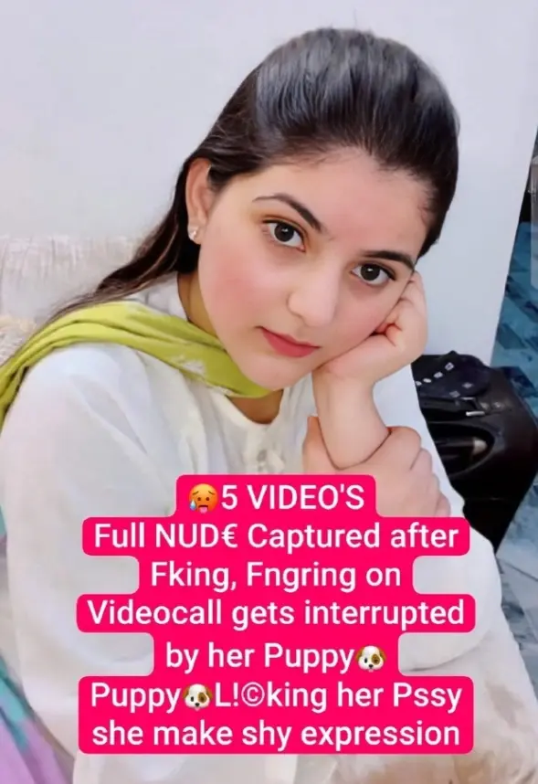 Featured image for 🥵H0rny Punjabi Receptionist Total 5 VIDEO'S Full NUD€ Captured after F©king with Full Face Clear Audio & B00bs Pressing Fngring on Videocall gets intruppted by her Pet🐶L!©king her Pssy💦!! Don't Miss🥵