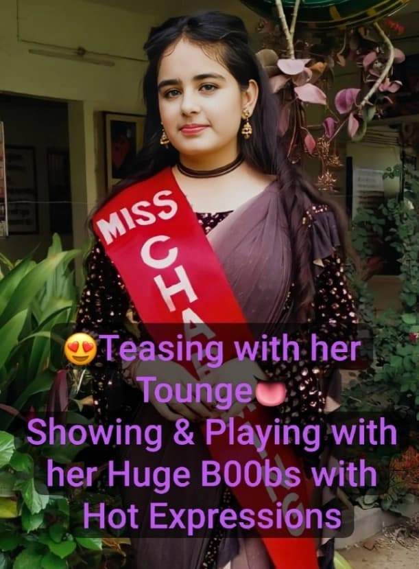 Featured image for 🥵Extremely Beautiful Miss Charming Latest Most Exclusive Viral VIDEO Teasing with her Tounge👅 ,Showing & Playing with her B00bs with Hot Expressions💦!! Don't Miss🥵💥