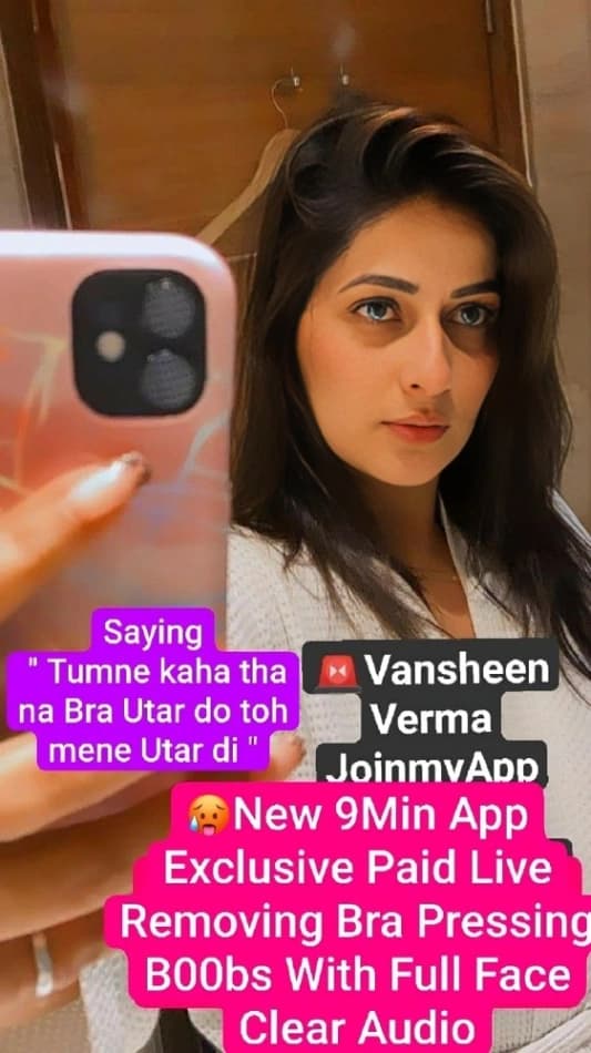 Featured image for 🥵 Vansh€€n Verma Most Demanded App Exclusive New Latest 9Min Premium Live Removing Br@ Pressing her B00bs Saying " Tumne Kaha tha na Br@ Utar do toh mene Utar di "💦 with Full Face Clear Audio🍒!! Don't Miss🥵🔥