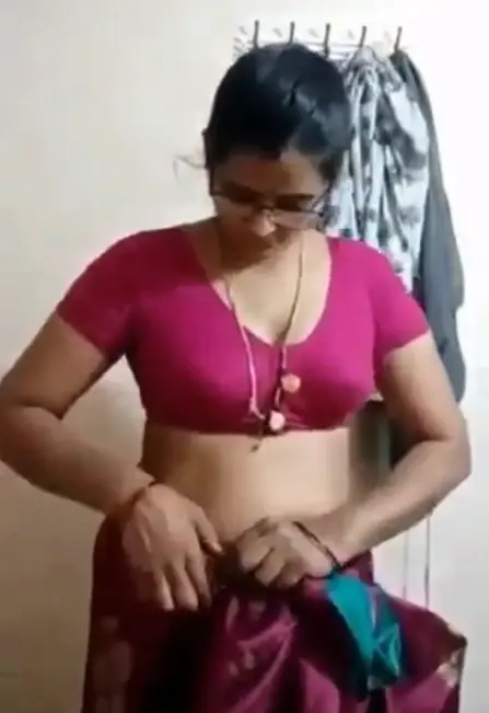 Featured image for Indian Wife Stripping Saree in Bathroom, Boobs & Panty Tease Leaked