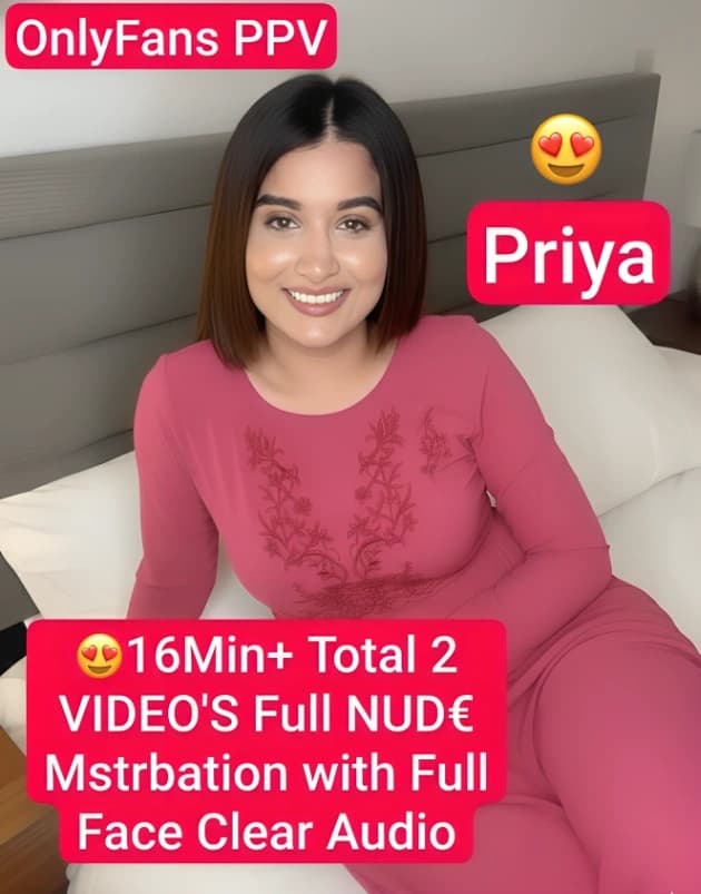 Featured image for PRIYA NRI Model OnlyFans PPV Teasing Stripping Full Nude Boobs Pressing Pussy Fingering