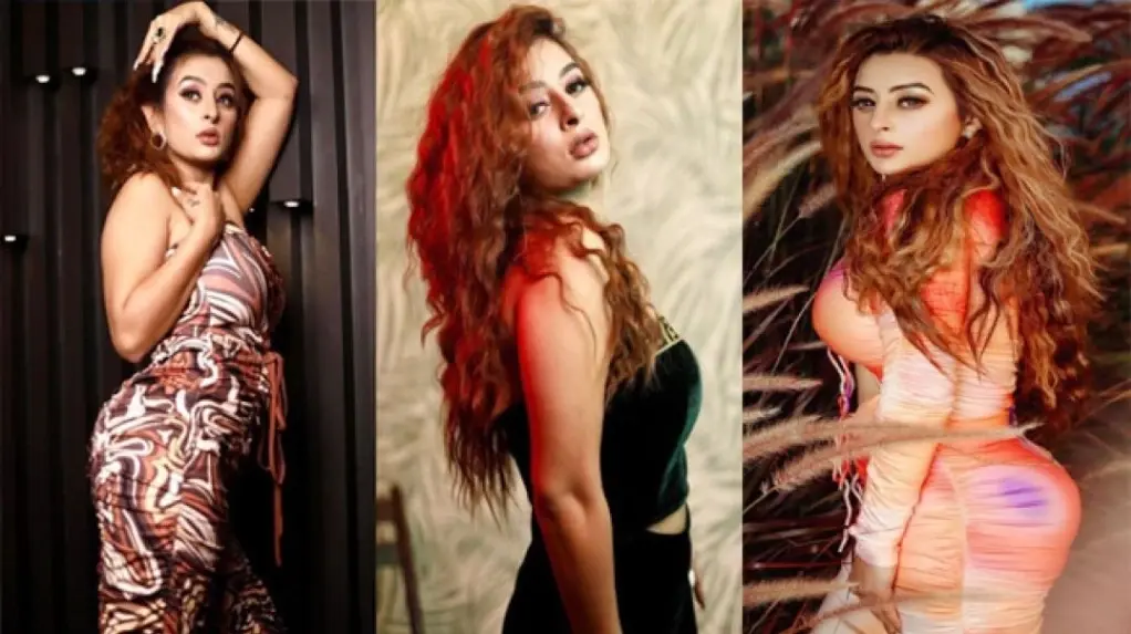 Ankita Dave strips topless showing deep cleavage and naked back in leaked videos - Video 3