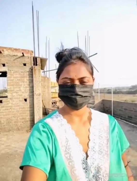 Featured image for Indian Wife Stripping Dress Exposing Big Boobs and a Pussy Sex toy Outdoor.