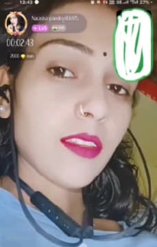 Featured image for 🥵Chamet Girl Natasha Pandey Showing her B00bs and Pssy Live!! Don't Miss🥵