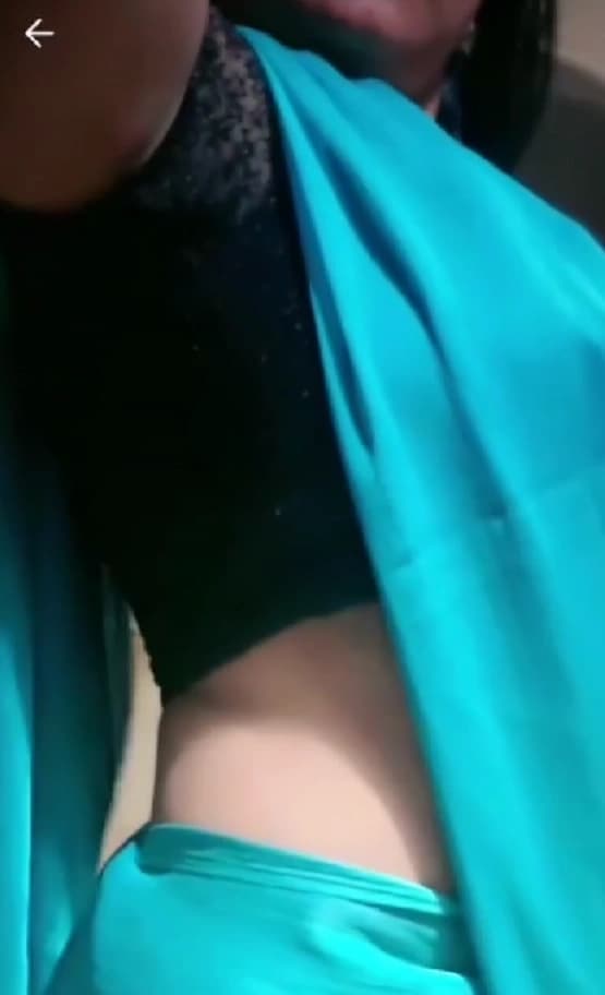 Featured image for Lucky Tango Showing Deep Clevage with Saree