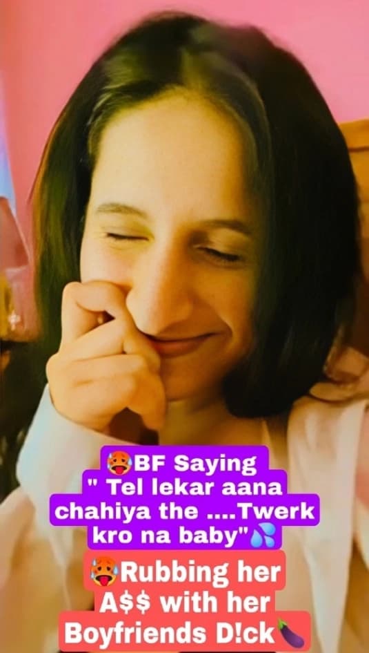 Featured image for 🥵Extremely Beautiful Girl Rubbing her A$$ with her Boyfriend's D!©k🍆 , giving BJ & BF Saying "Twrk Kar Na"...." Tel lekar aana chahiye tha"💦!! 🥵🔥