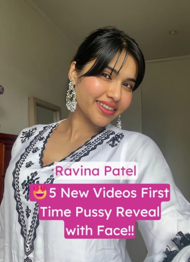 Featured image for Ravina Patel First Time Pussy Reveal with Face!!