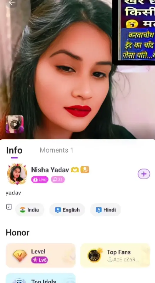 Featured image for Nisha Yadav Chamet Video Call Showing and Pressing her Boobs with Face