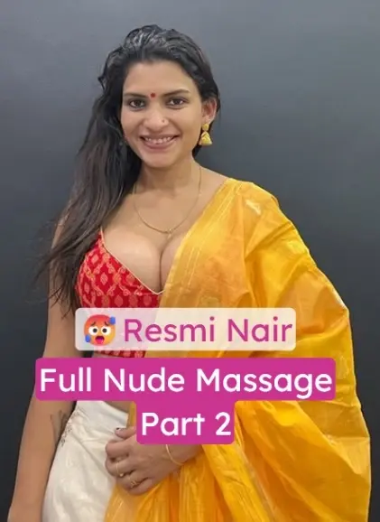 Featured image for Famous Mallu Model Resmi Nair – Full Nude Massage Video Part 2